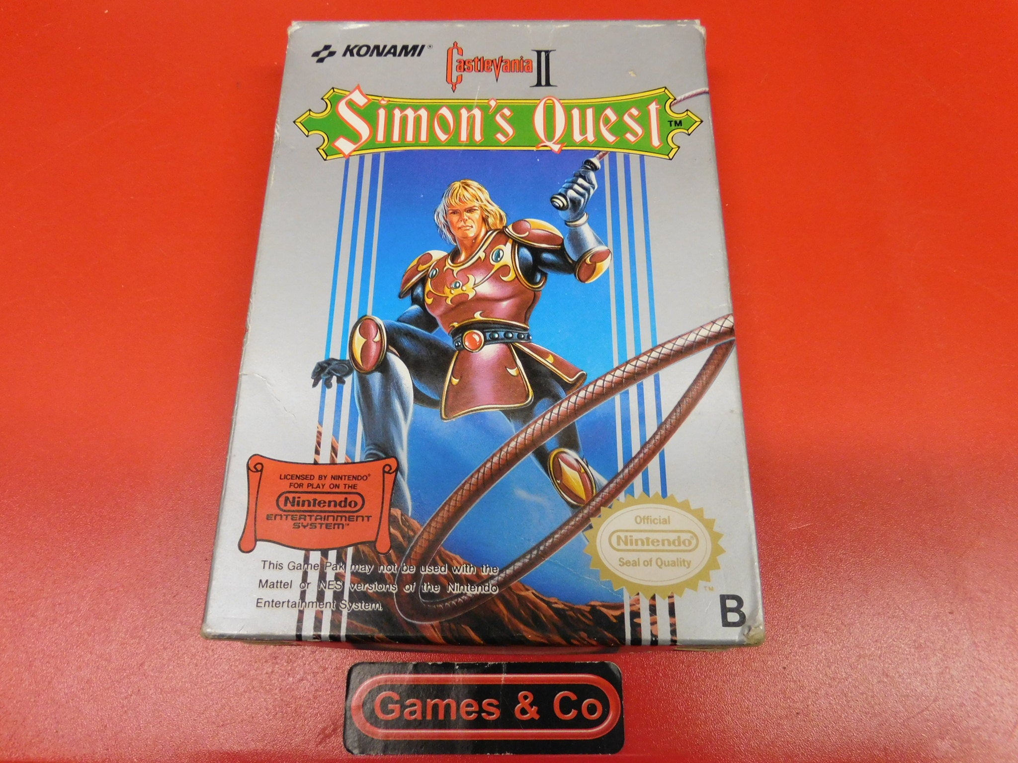 Castlevania and simons quest for Nintendo NES newest