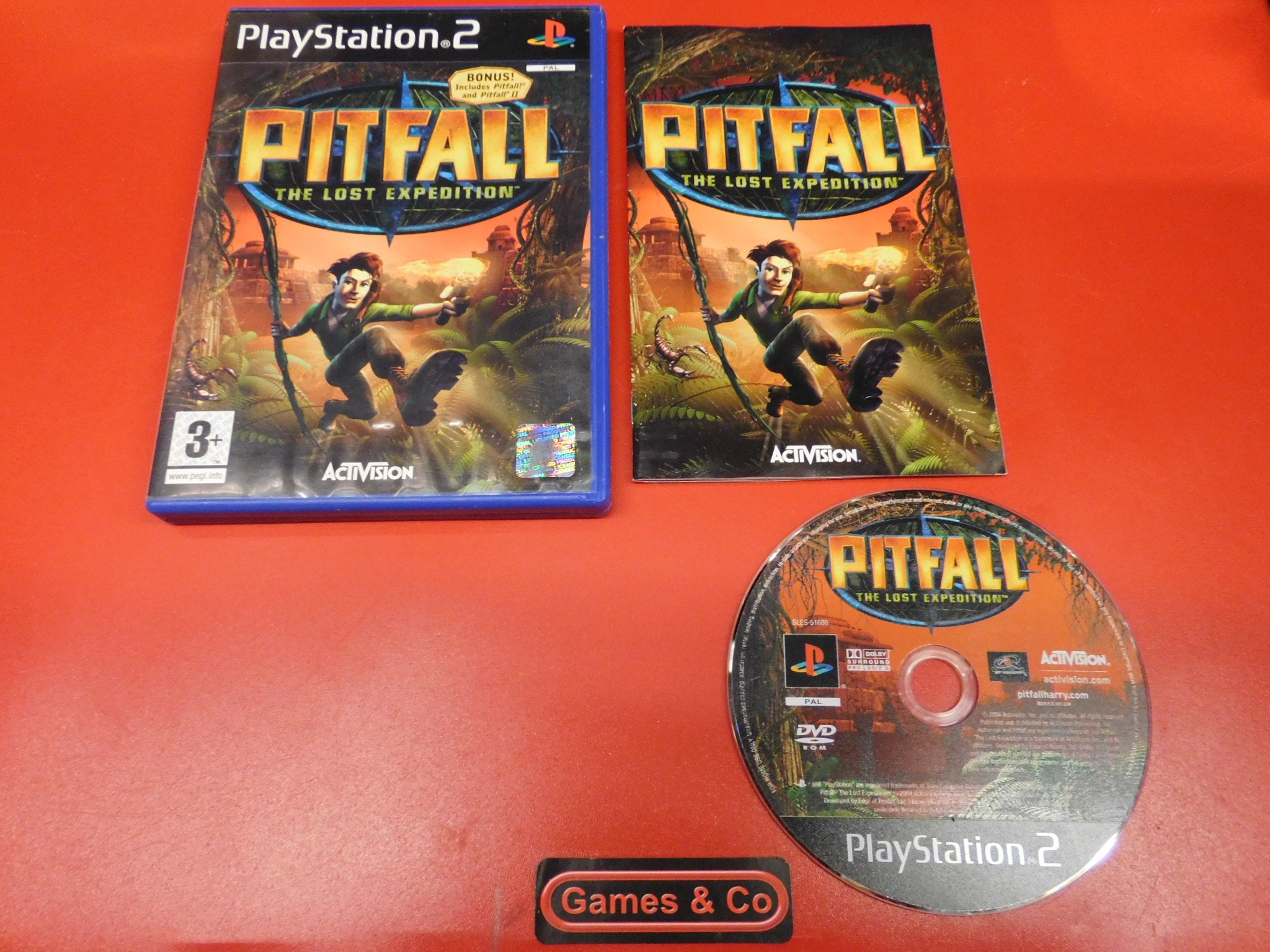 PITFALL THE LOST EXPEDITION