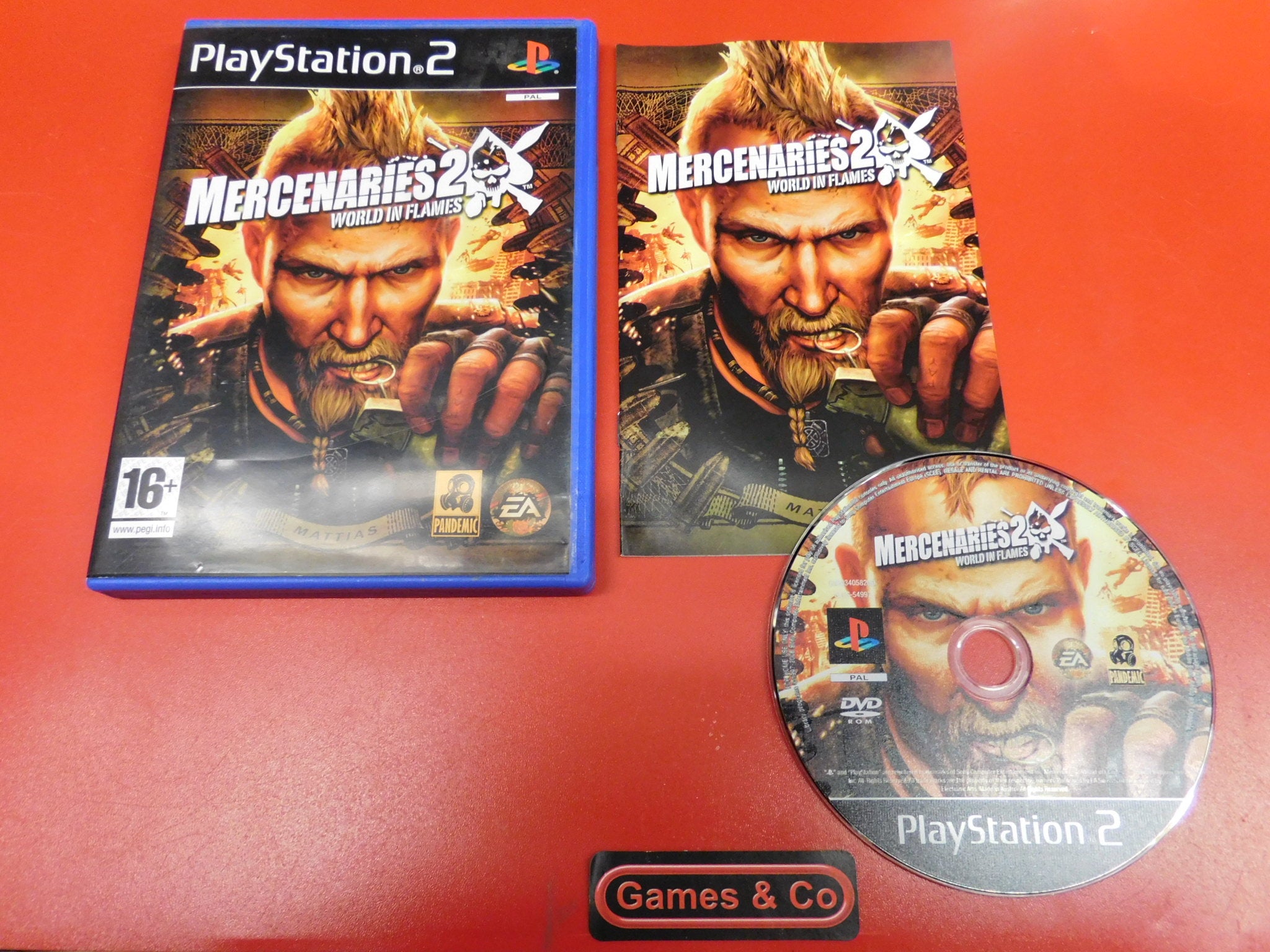 Mercenaries 2 world in deals flames ps2