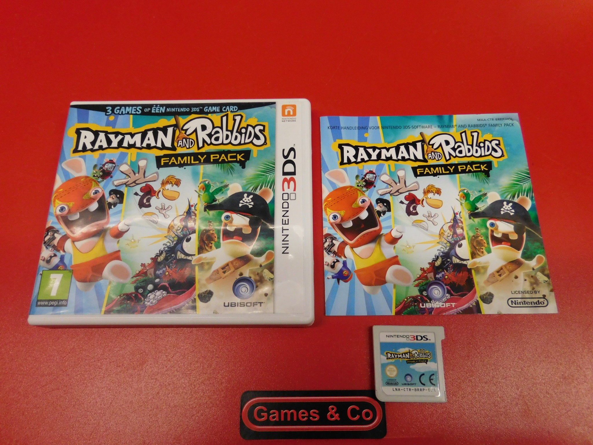 RAYMAN AND RABBIDS FAMILY PACK