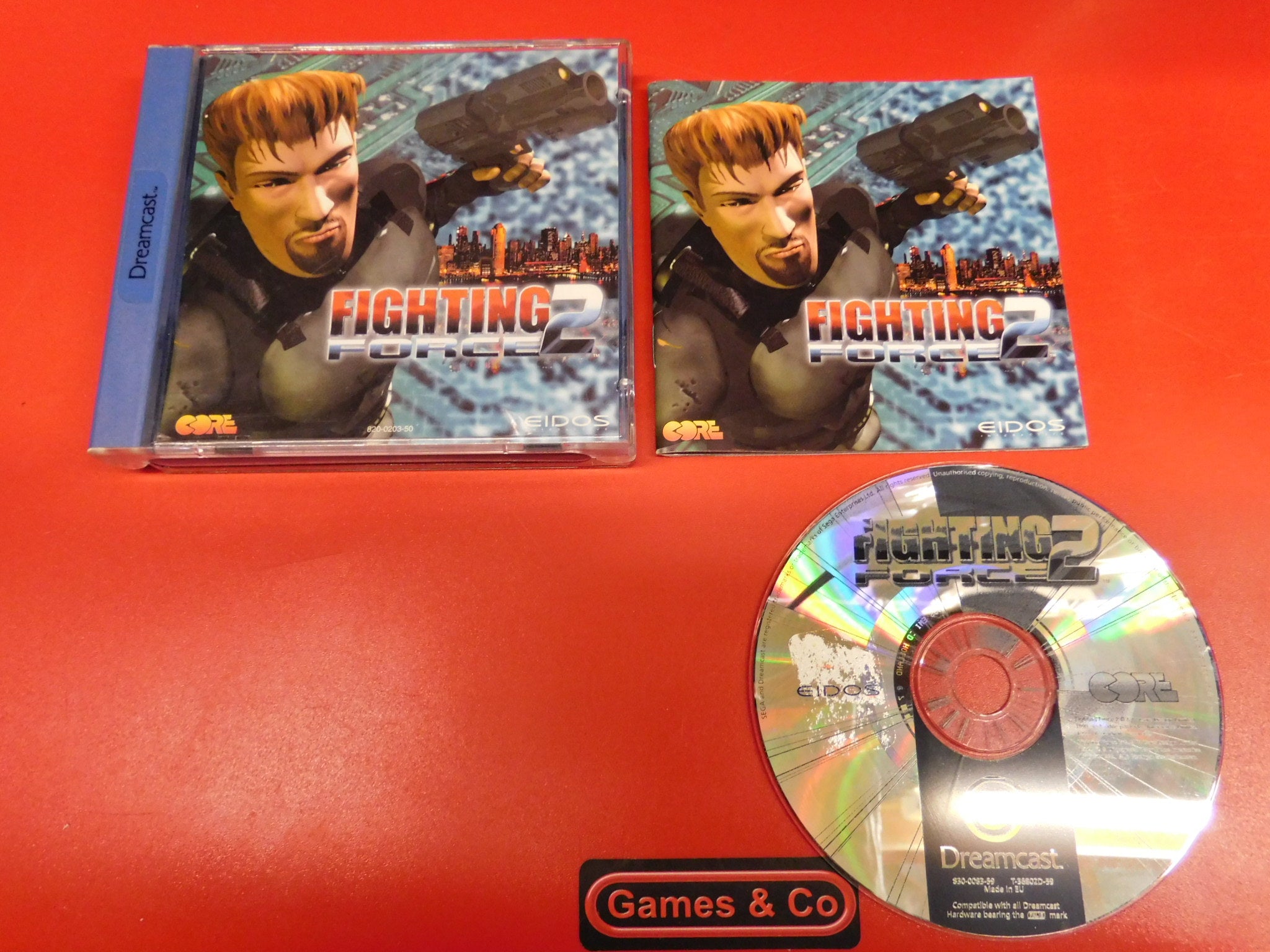 Fighting force 2 manual dreamcast ntsc