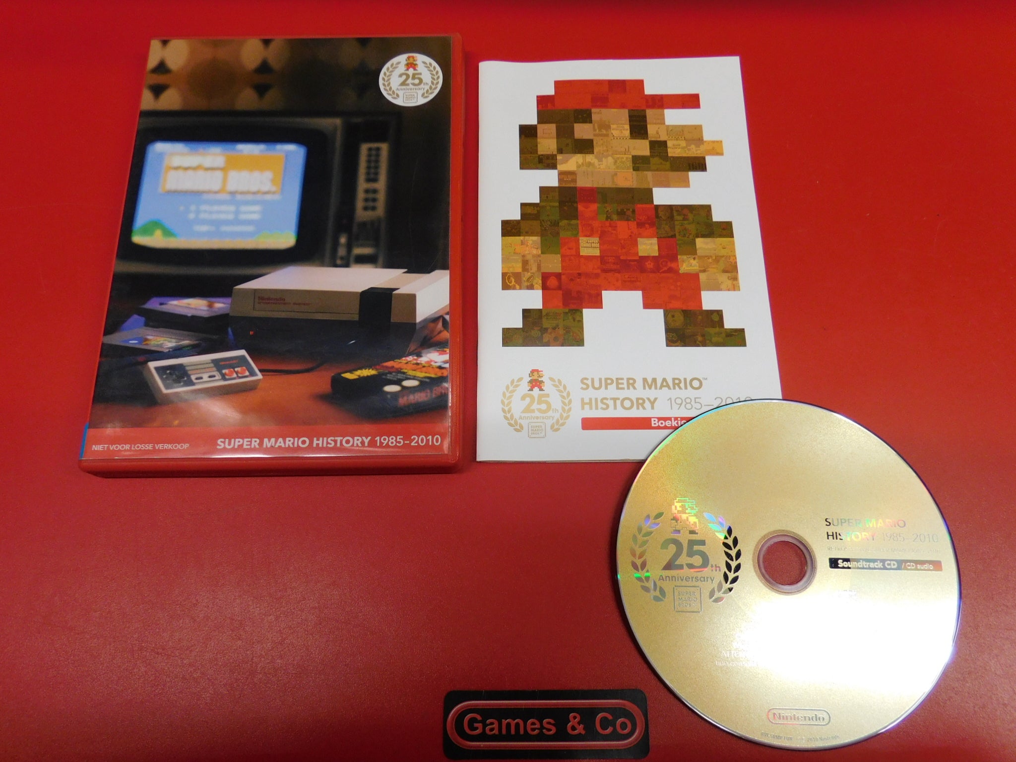 SUPER MARIO HISTORY 1985-2010 - SOUNDTRACK CD Audio | 25th Anniversary