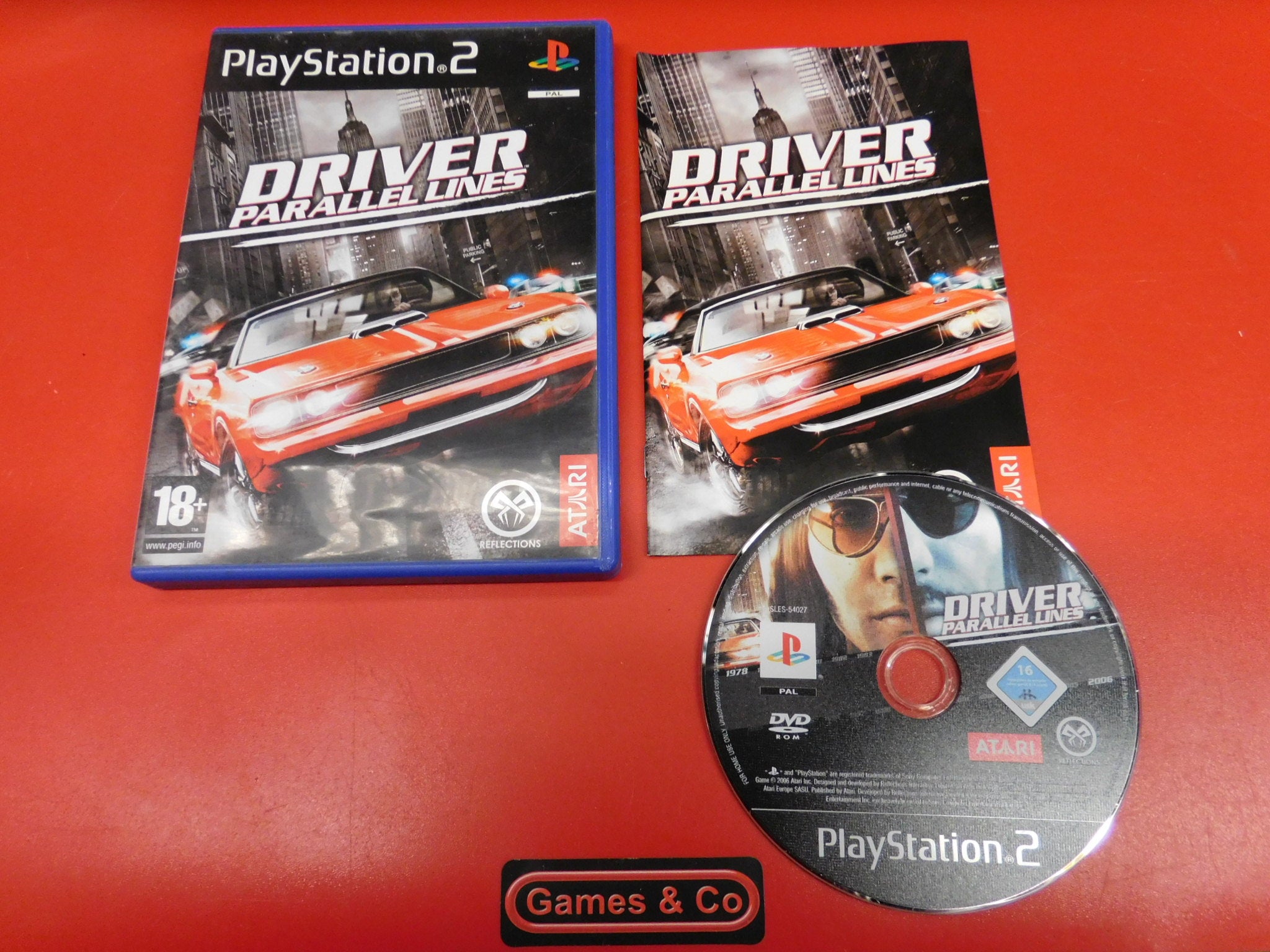 Driver [] Parallel Lines  Playstation, Playstation 2, Games