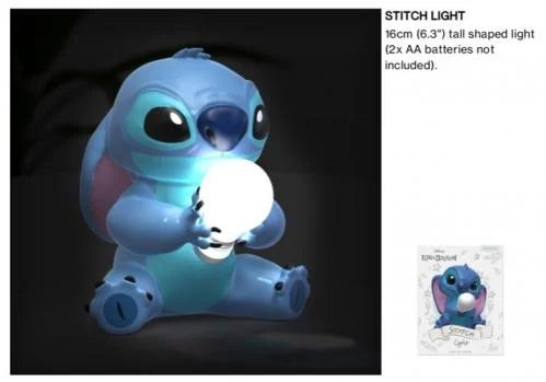 Lampara 3D Stitch Icon Lilo & Stitch Disney