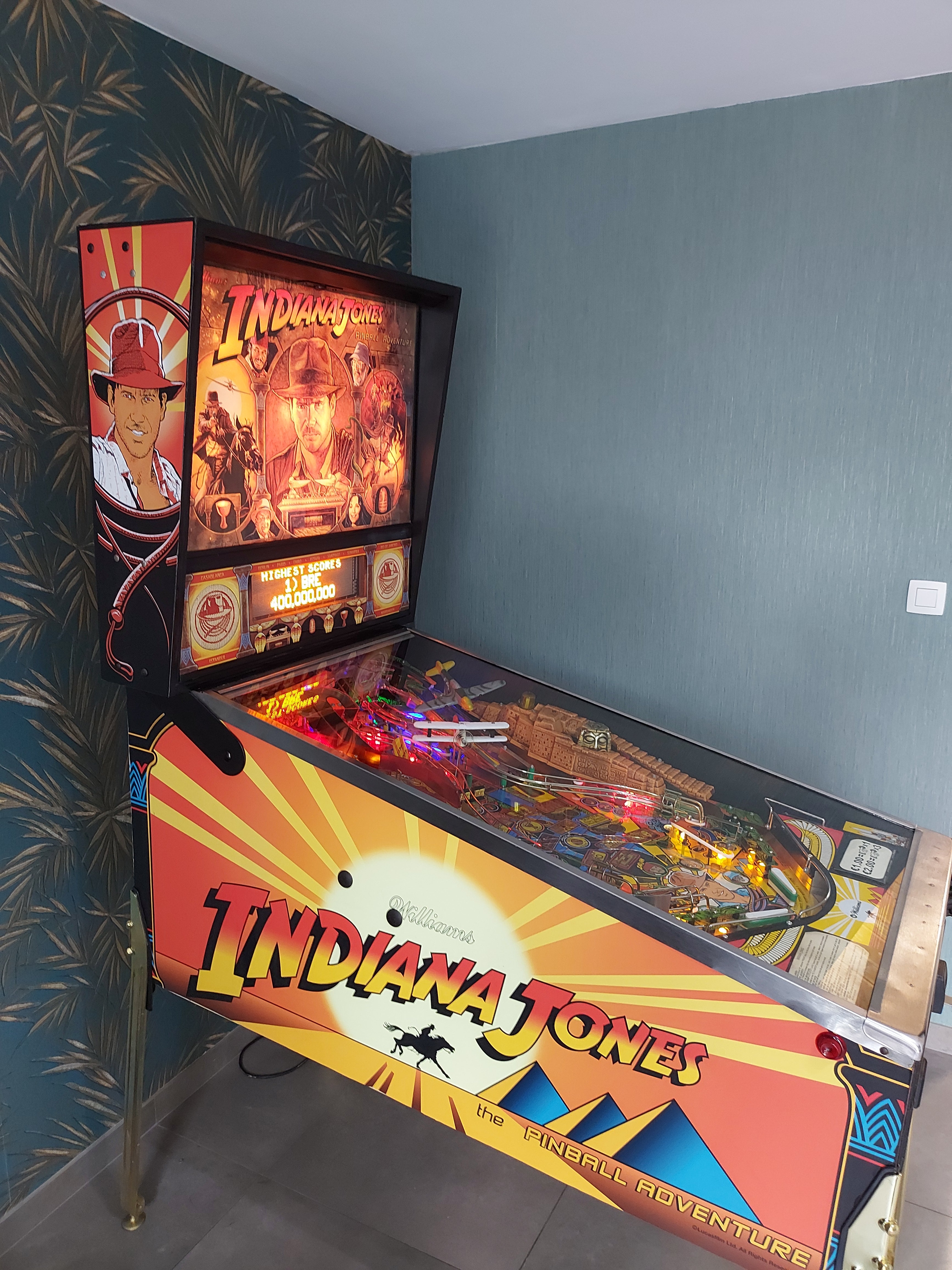 Indiana Jones Williams Pinball