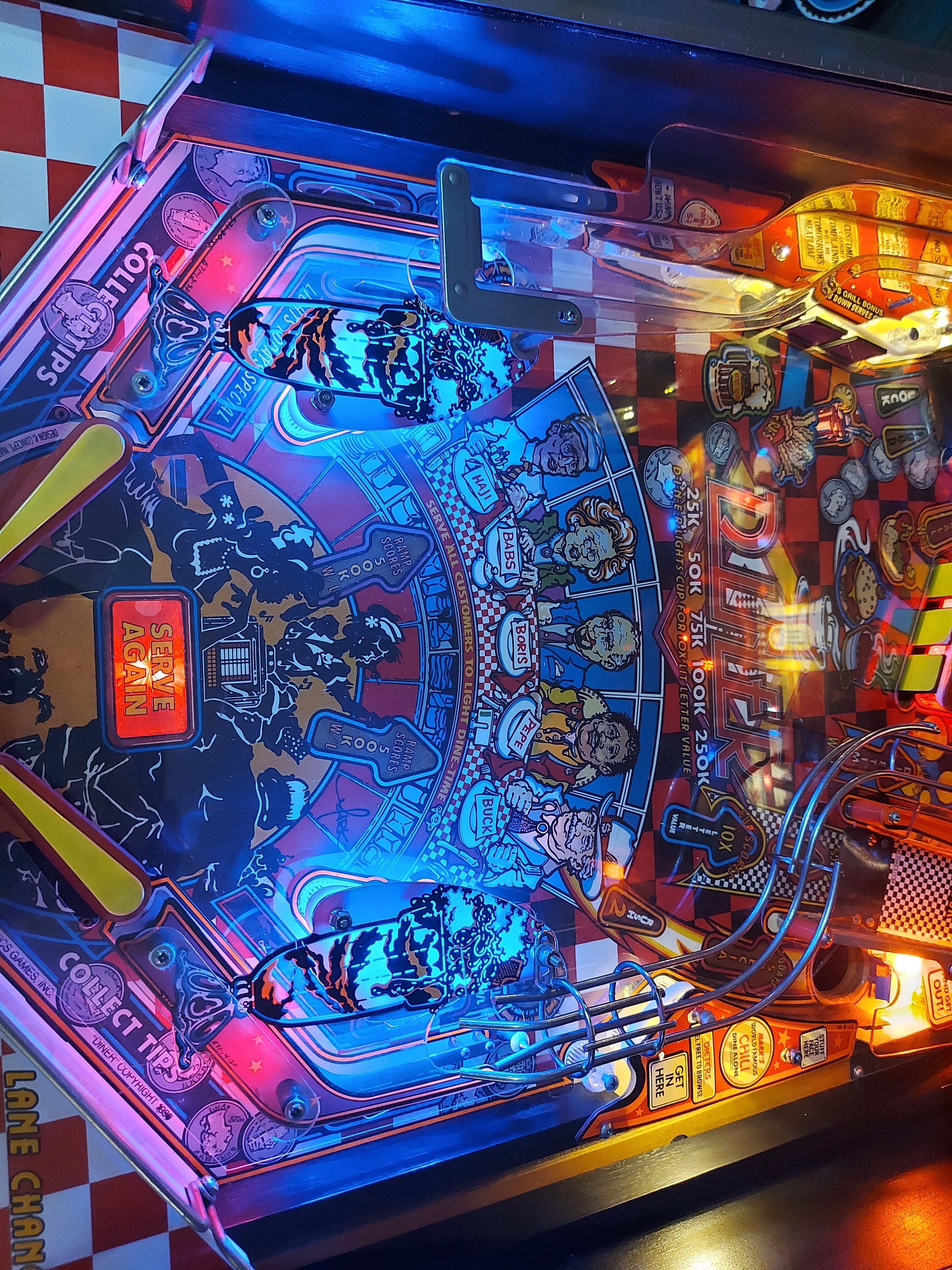 DINER WILLIAMS PINBALL