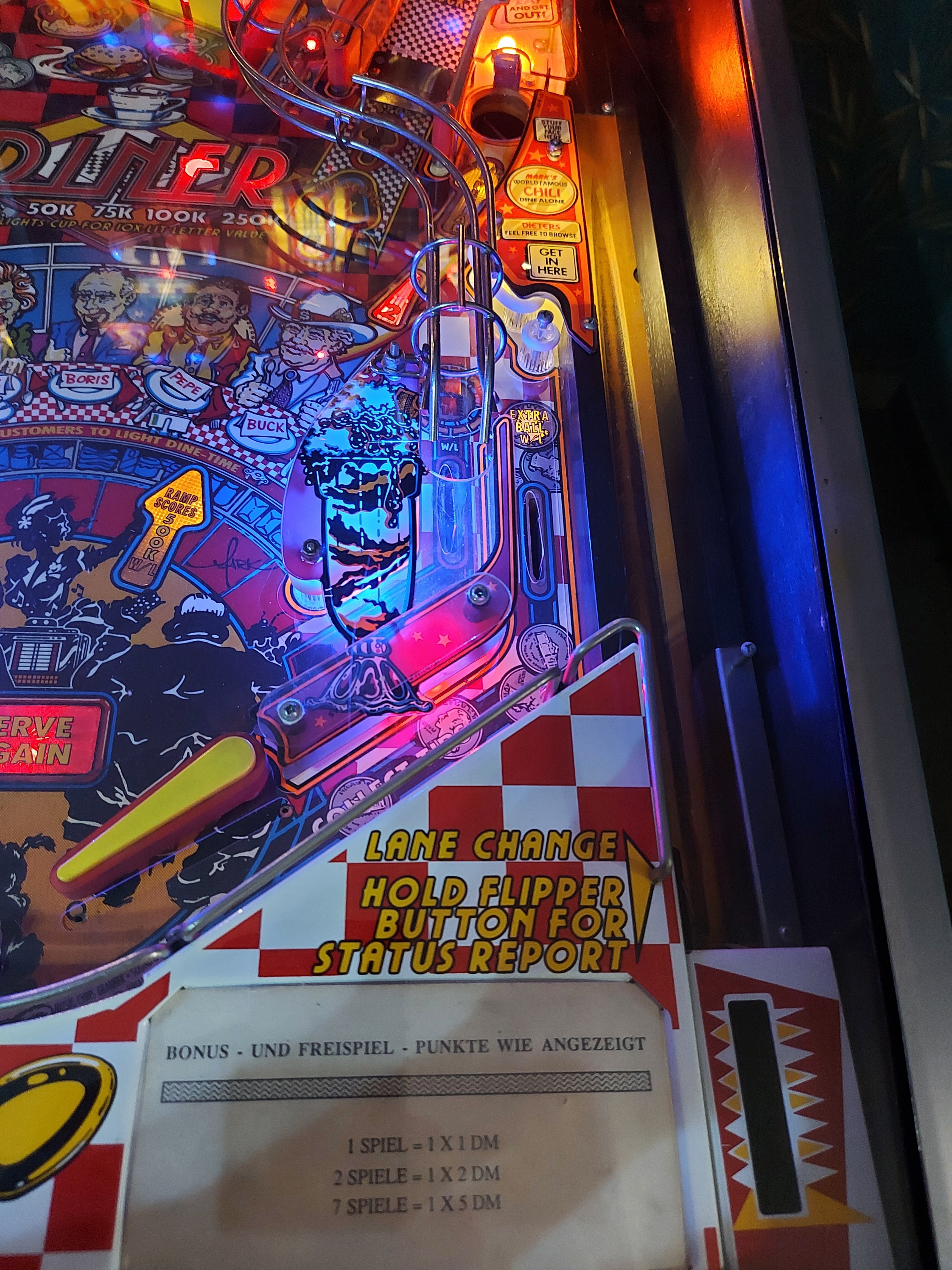 DINER WILLIAMS PINBALL