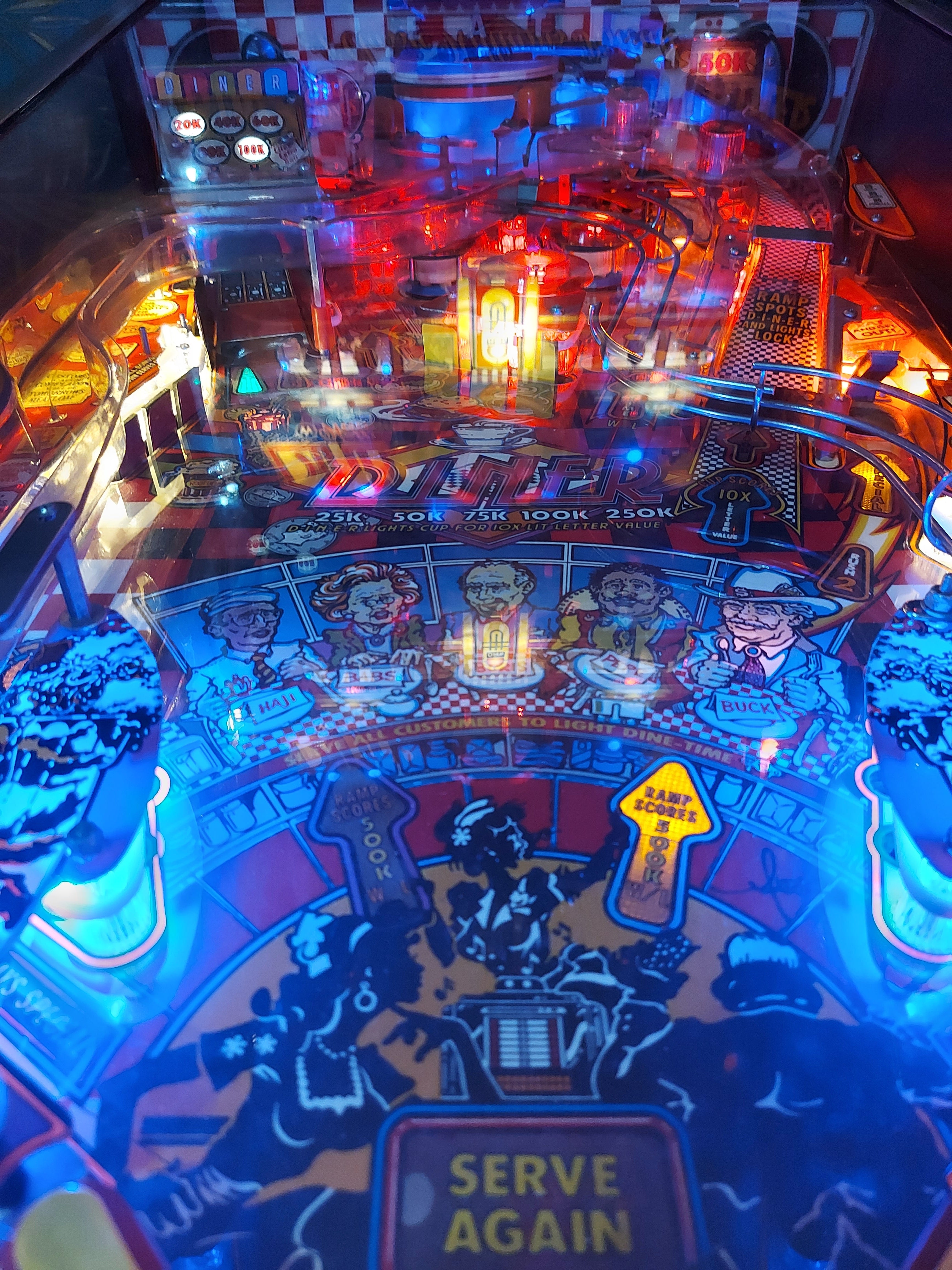 DINER WILLIAMS PINBALL