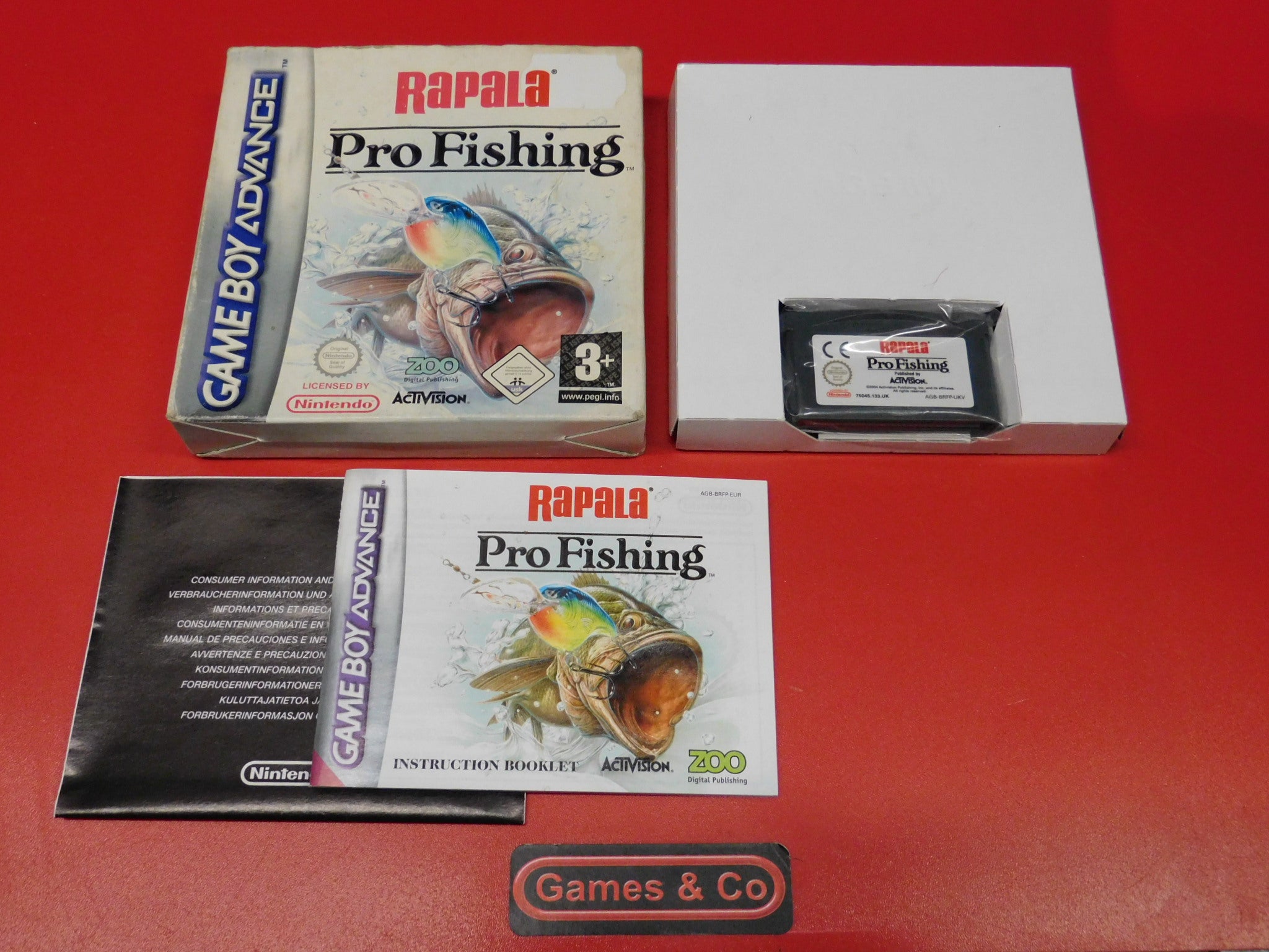 Rapala Pro Fishing - Game Boy Advance