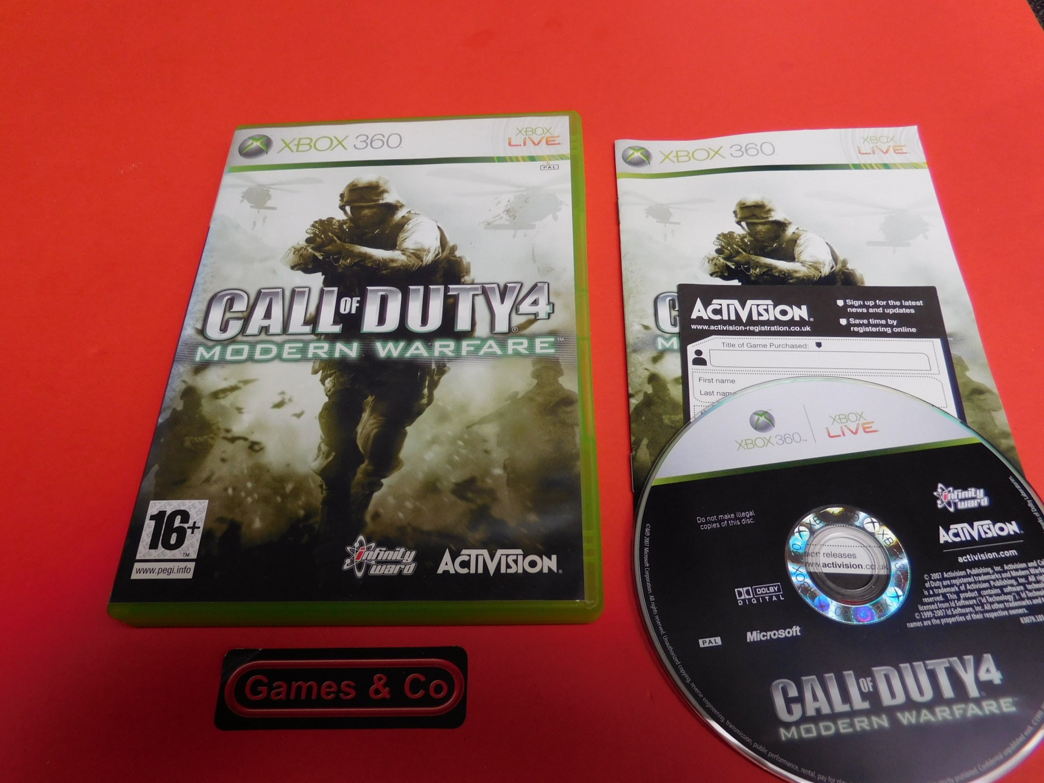 CALL OF DUTY 4 MODERN WARFARE