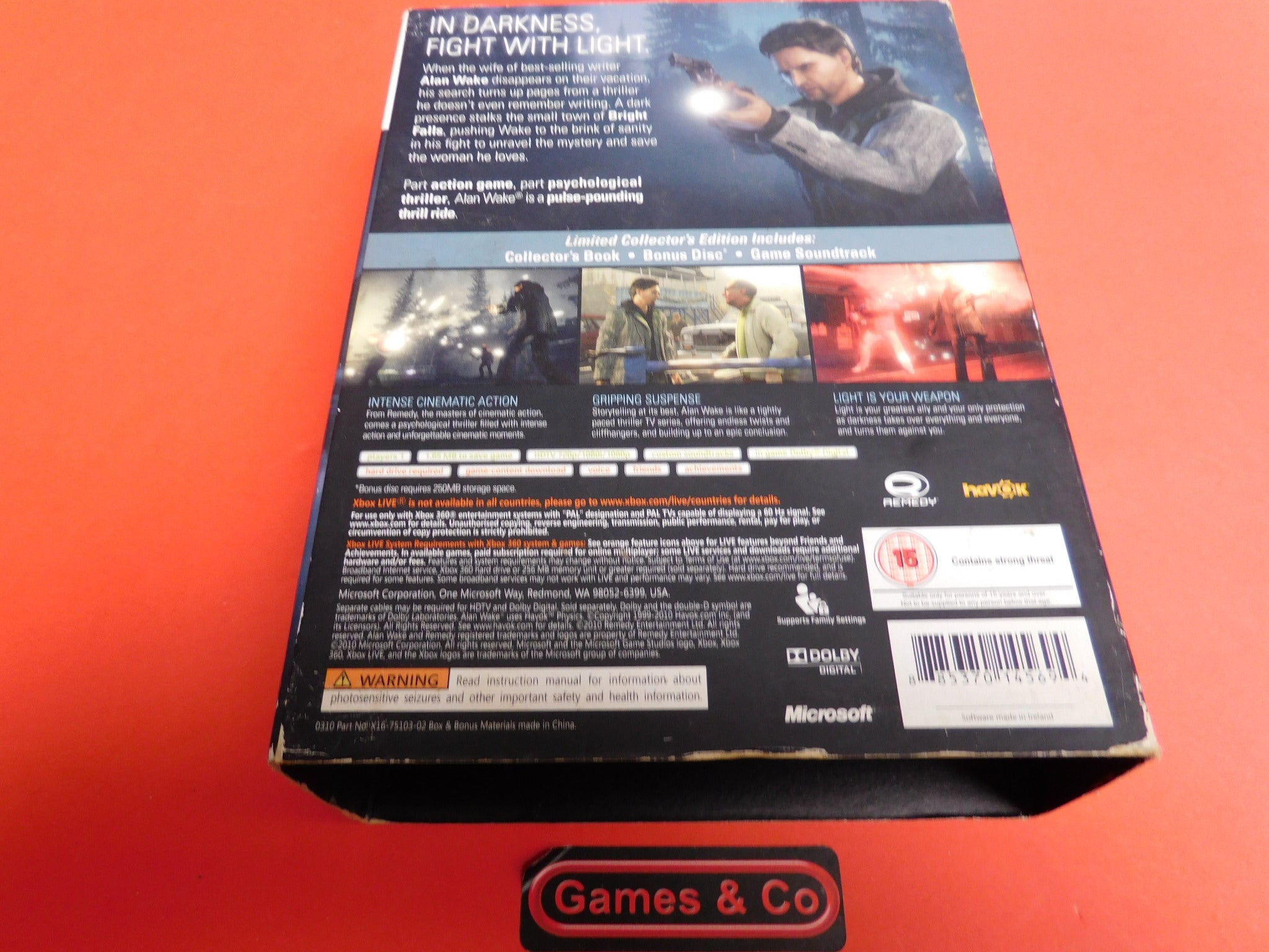 ALAN WAKE LIMITED COLLECTOR'S EDITION