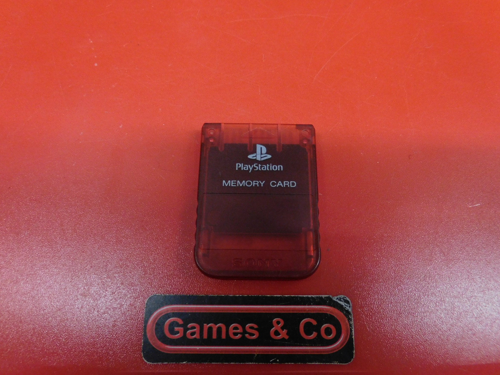 PLAYSTATION 1 MEMORY CARD