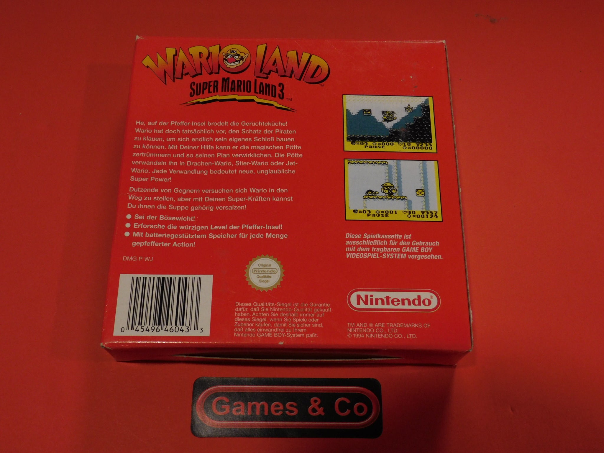 WARIO LAND  CLASSIC SERIE