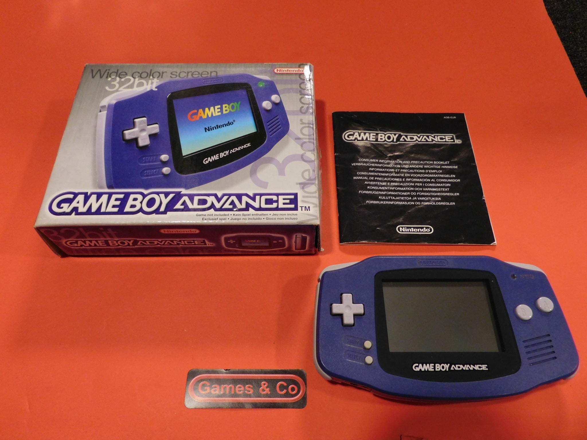 GAMEBOY ADVANCE WIDESCREEN CONSOLE