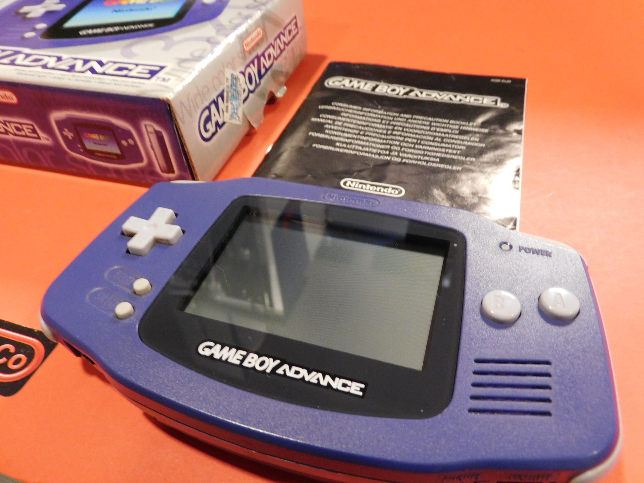 GAMEBOY ADVANCE WIDESCREEN CONSOLE