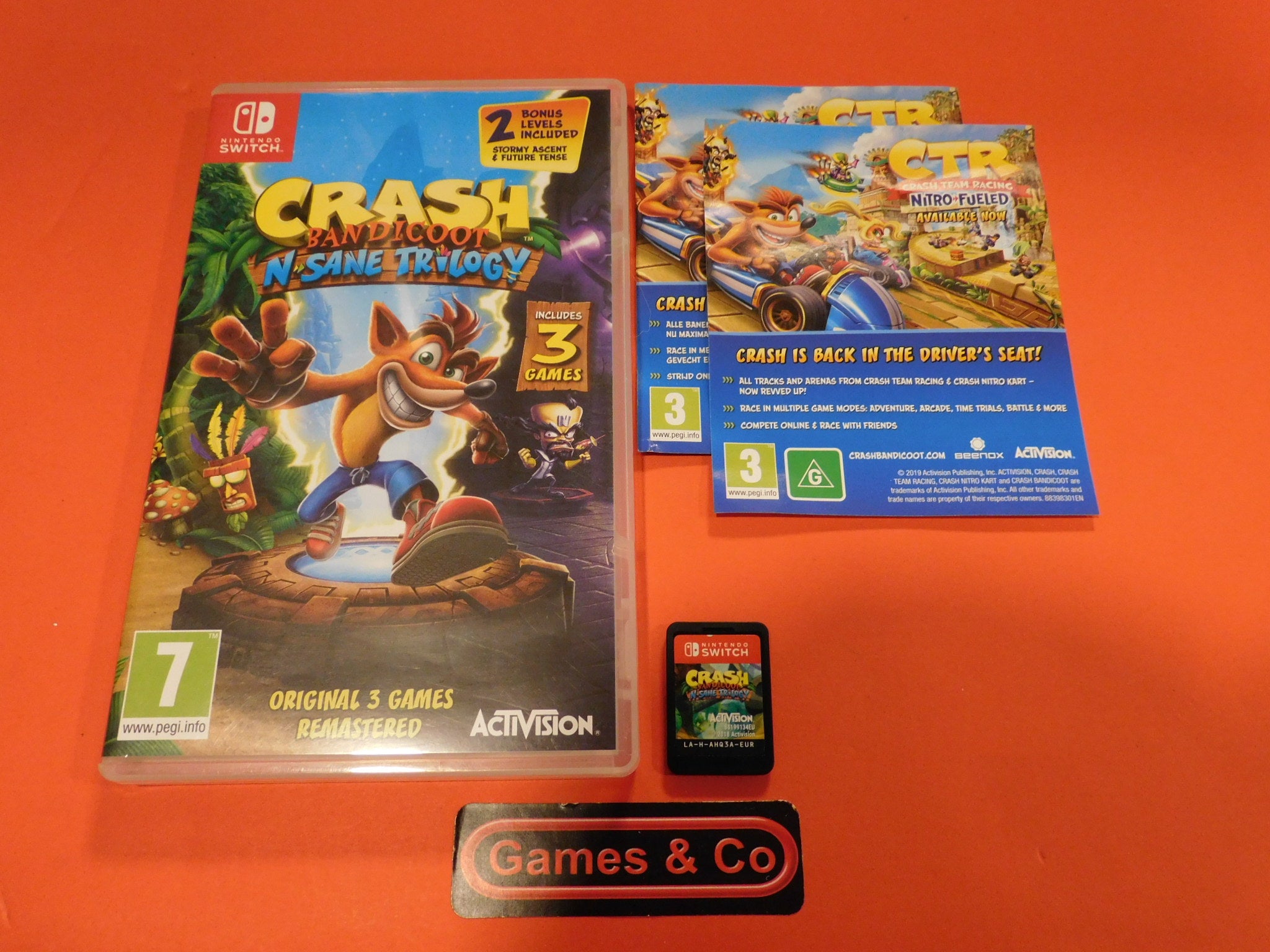 CRASH BANDICOOT N SANE TRILOGY