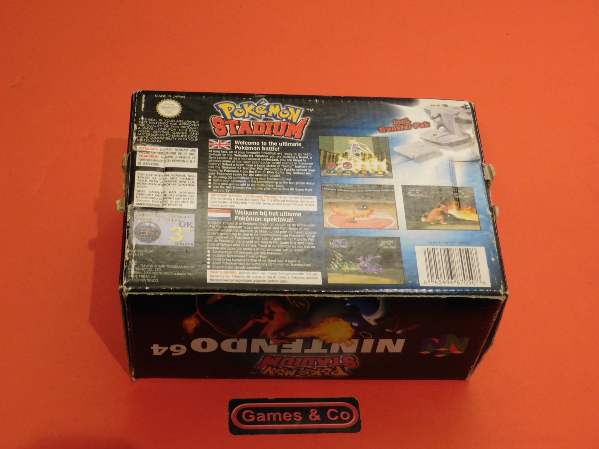 POKEMON STADIUM + TRANSFER PAK