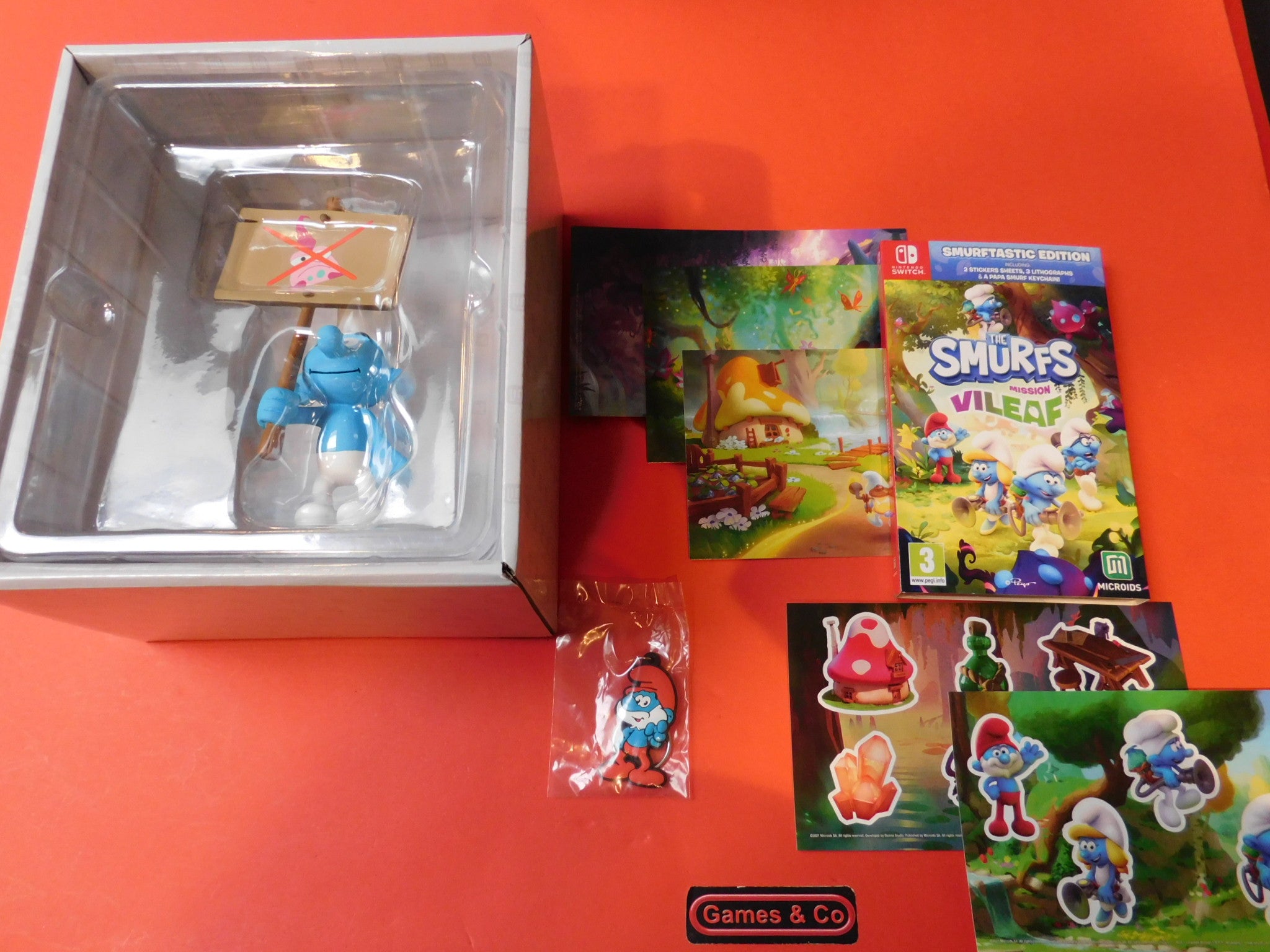 THE SMURFS MISSION VILEAF COLLECTOR'S EDTION