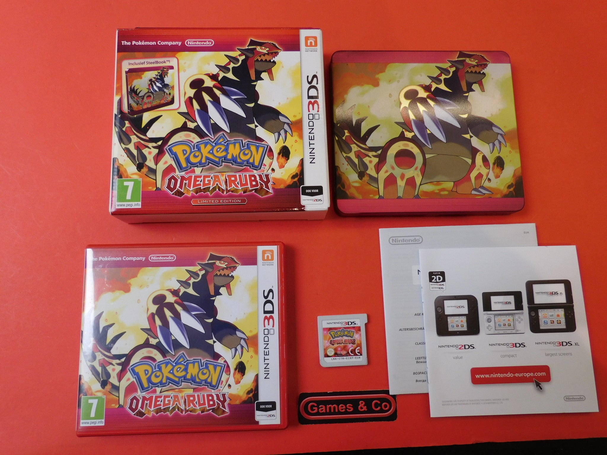 POKEMON OMEGA RUBY LIMITED EDITION