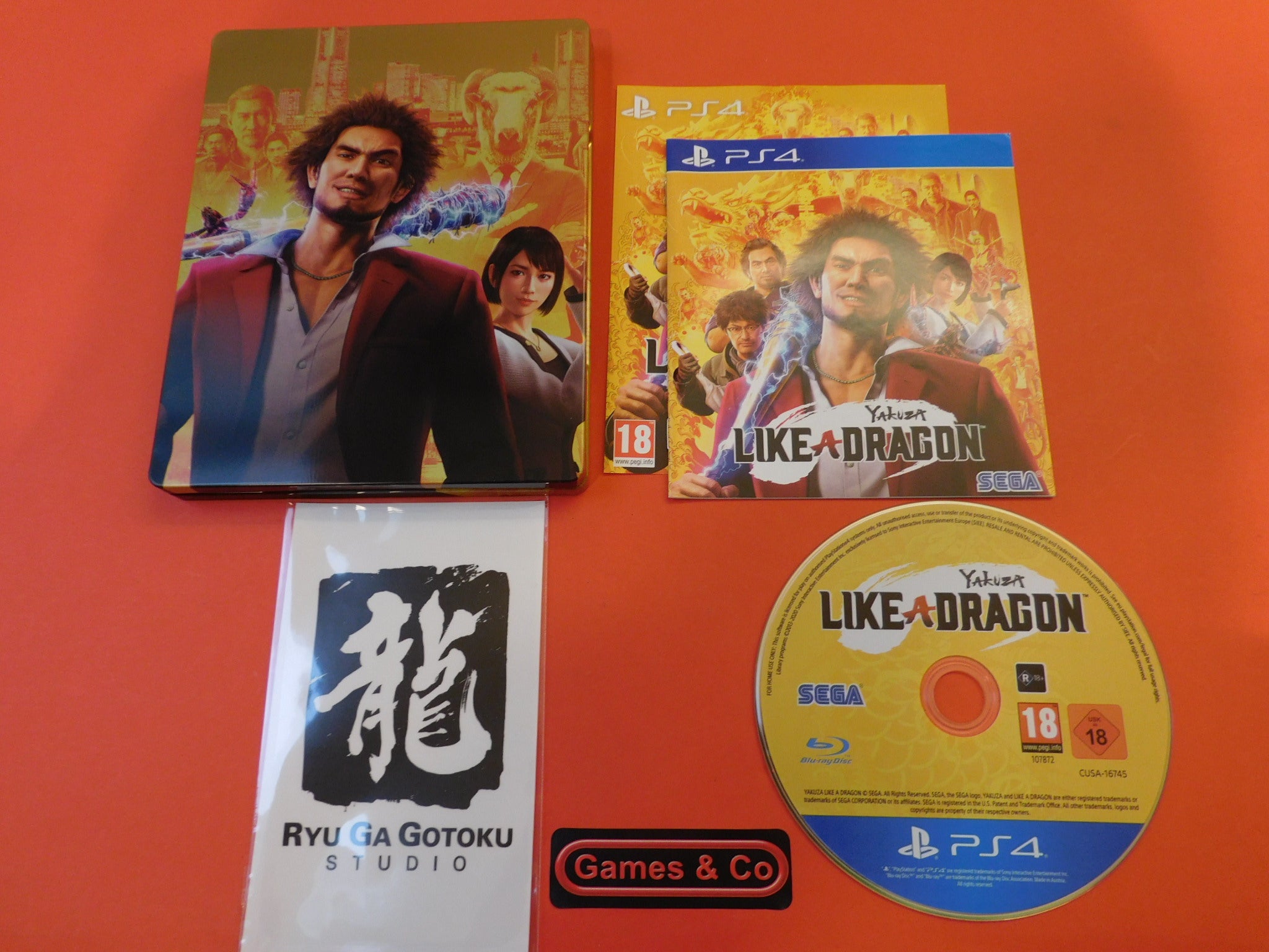 YAKUZA LIKE A DRAGON (STEEL CASE)