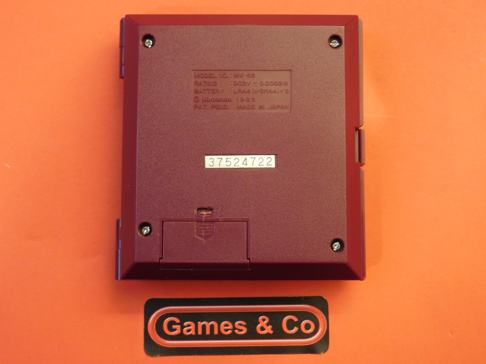 GAME & WATCH MARIO BROS