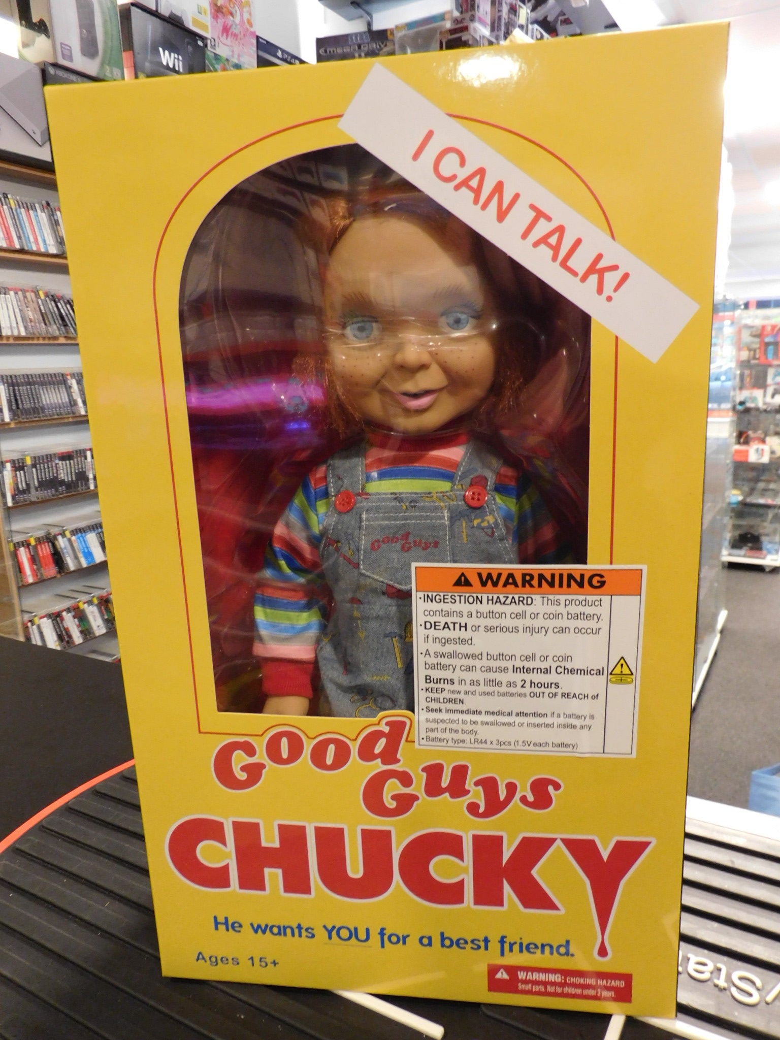 Child´s Play Talking Good Guys Chucky (Child´s Play) 38 cm