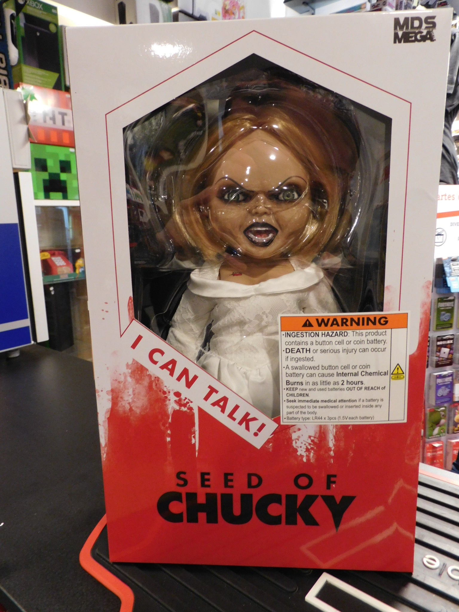 Seed of Chucky MDS Mega Scale Talking Action Figure Tiffany 38 cm