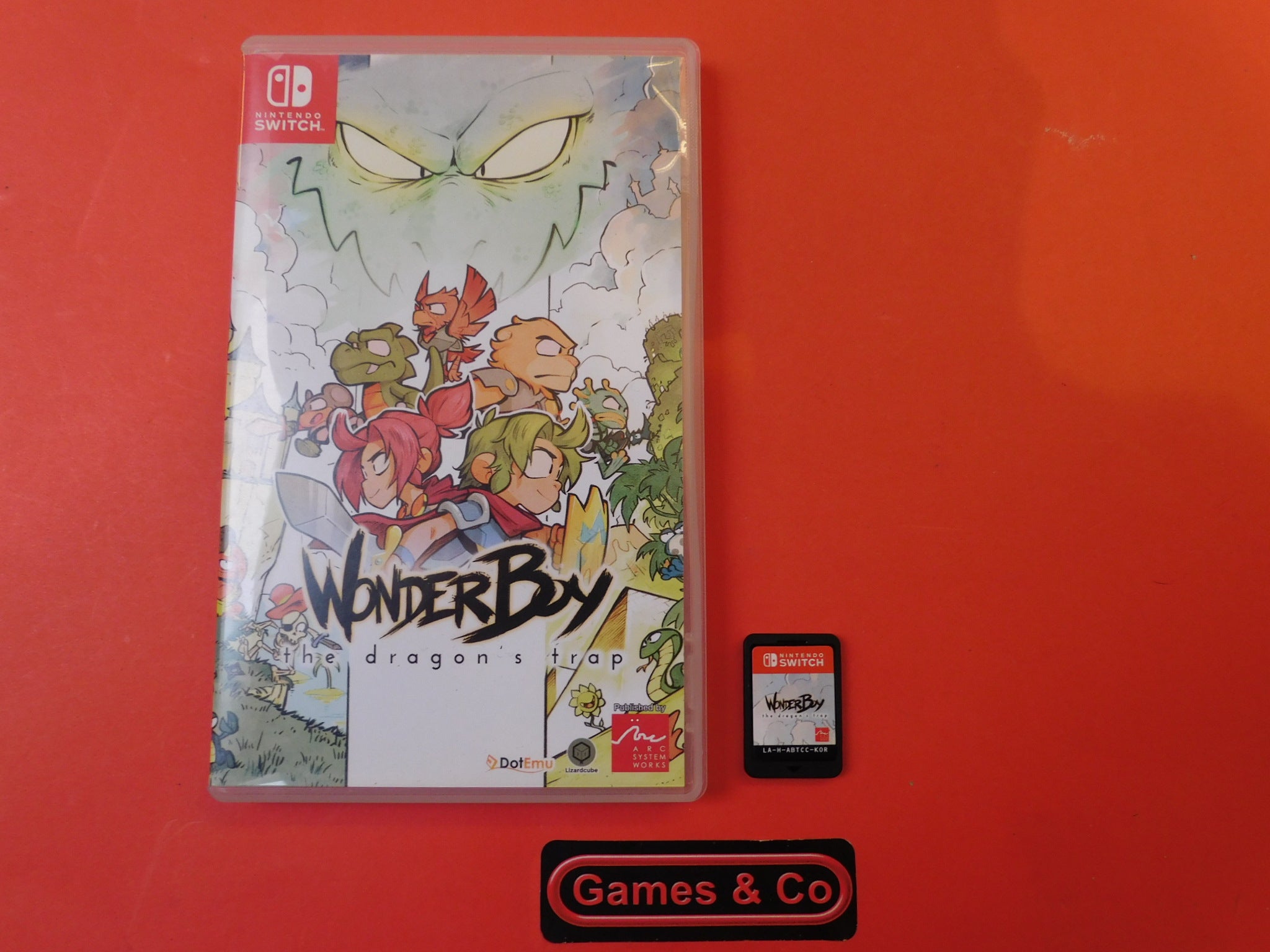 WONDER BOY THE DRAGON'S TRAP