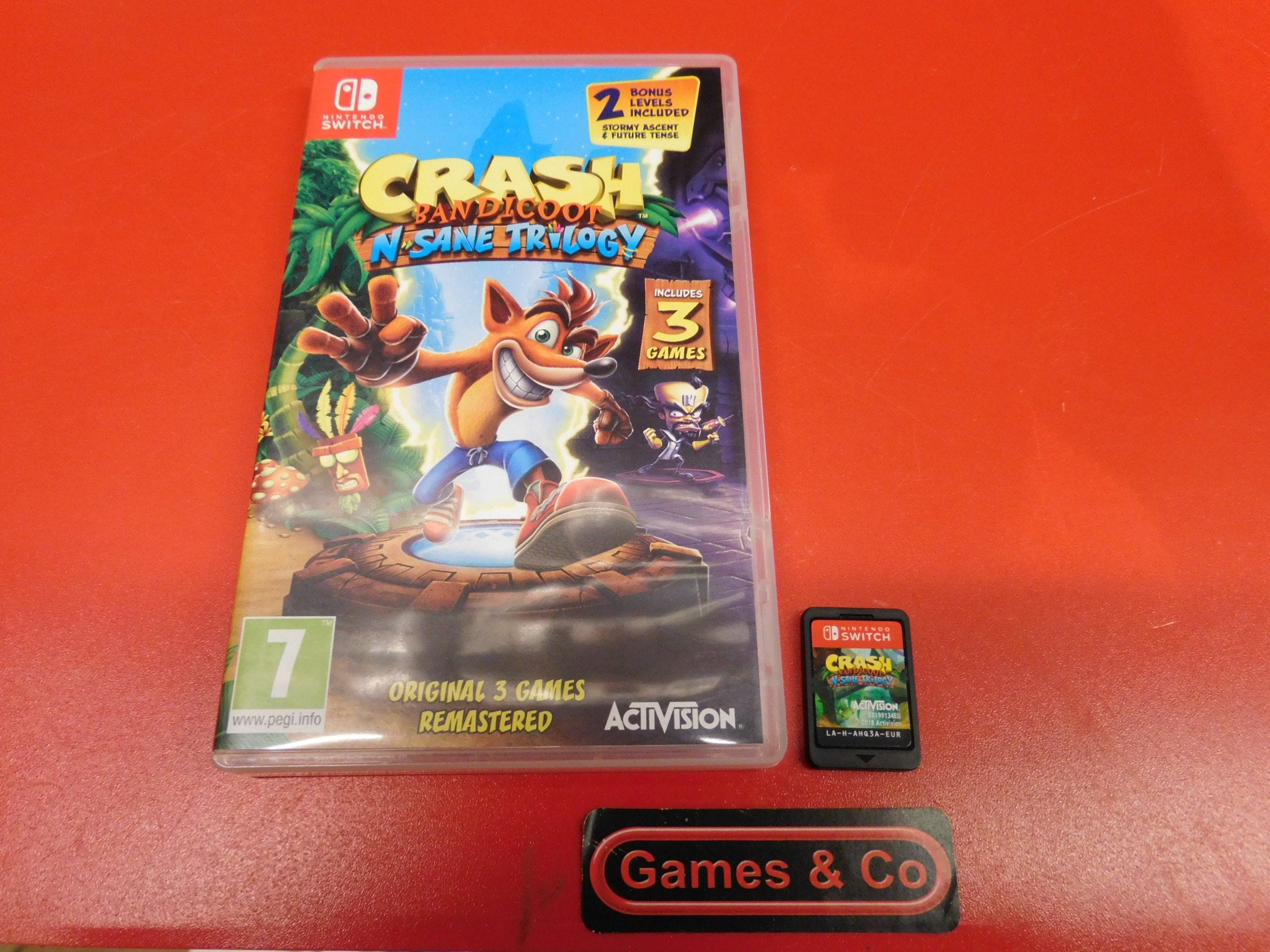 CRASH BANDICOOT N SANE TRILOGY