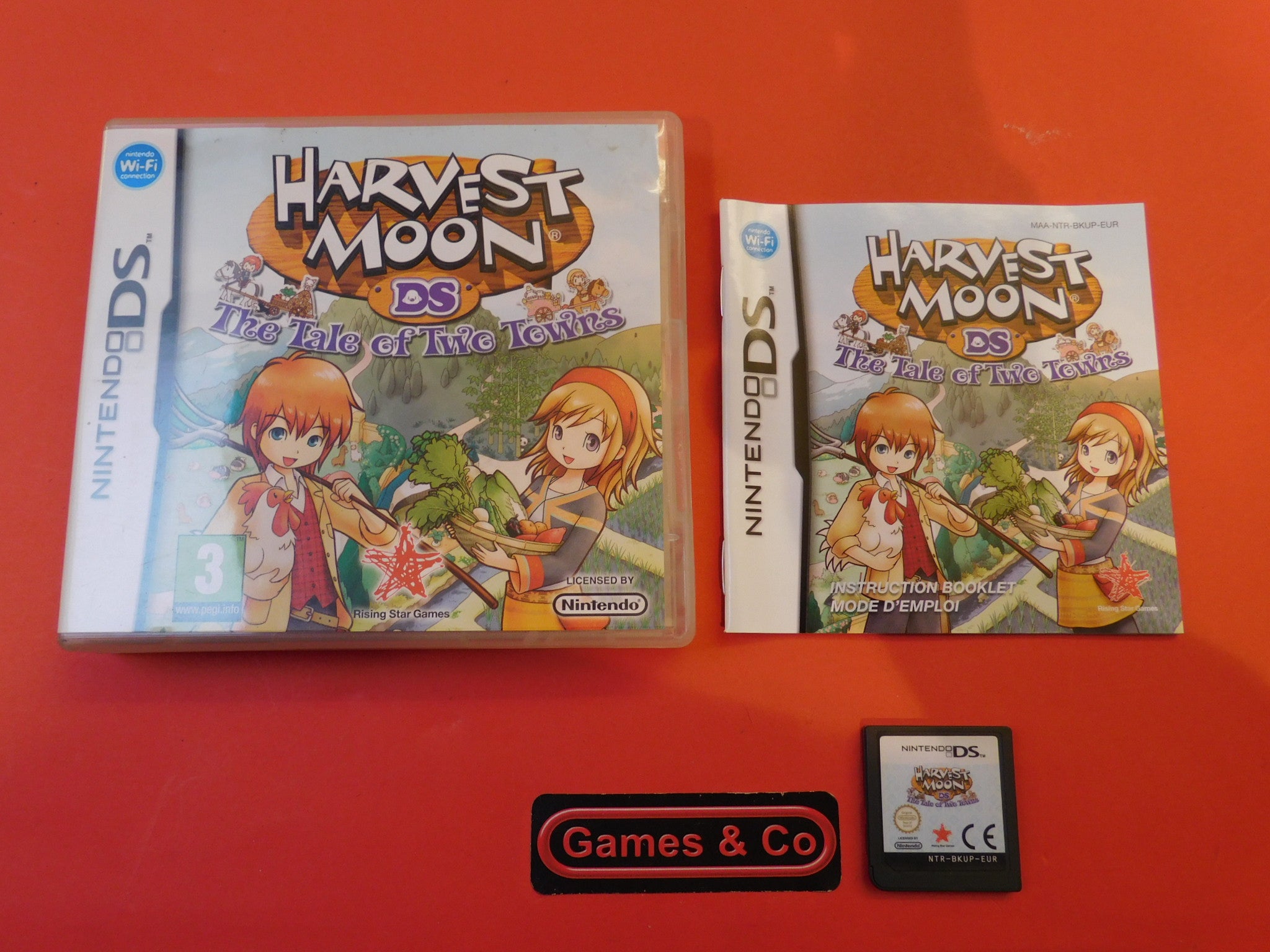 HARVEST MOON DS THE TALE OF TWO TOWNS