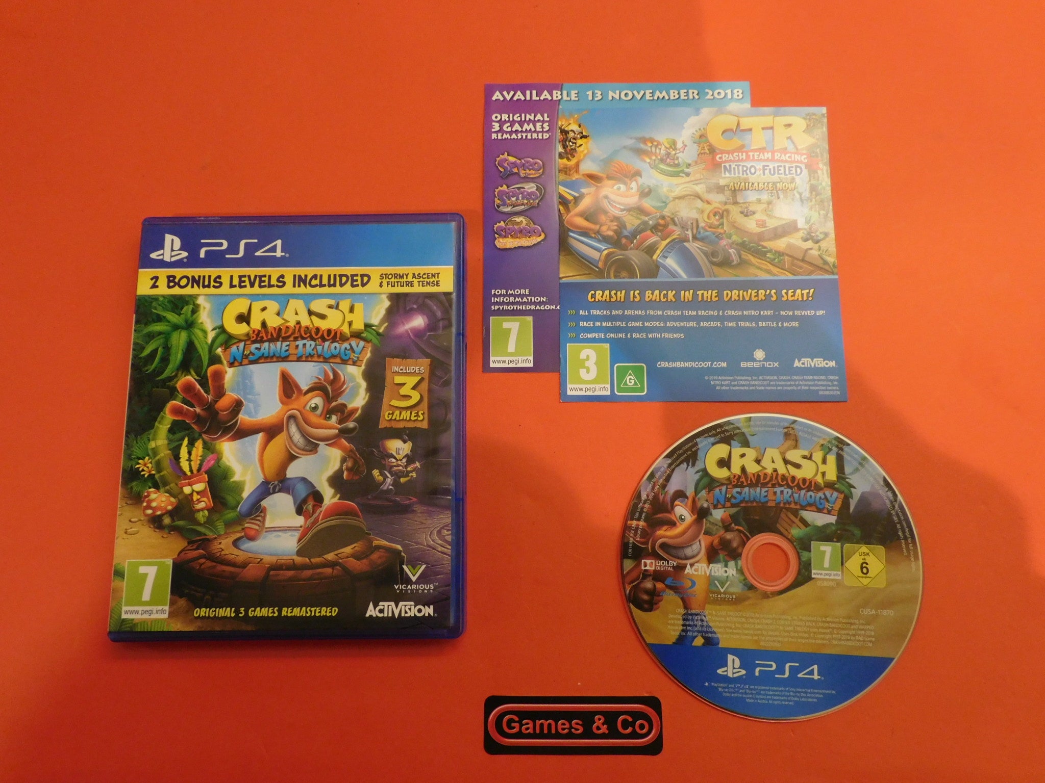 CRASH BANDICOOT N SANE TRILOGY