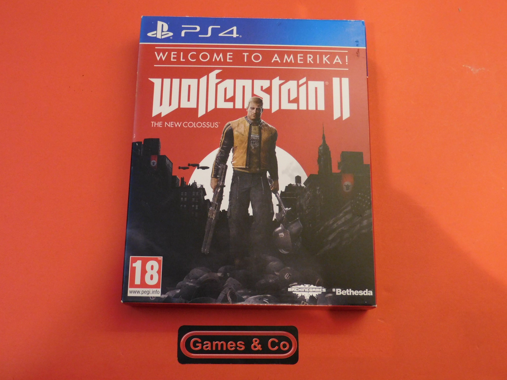 WOLFENSTEIN II THE NEW COLOSSUS WELCOME TO AMERICA