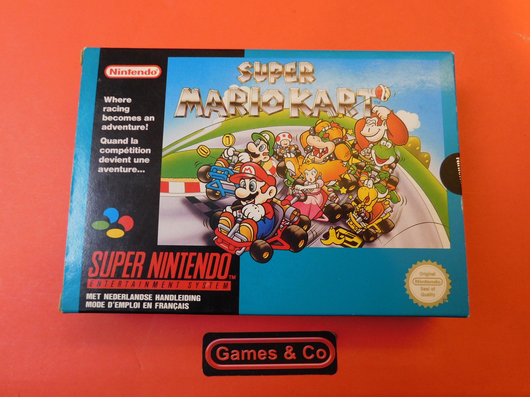 SUPER MARIO KART SNES