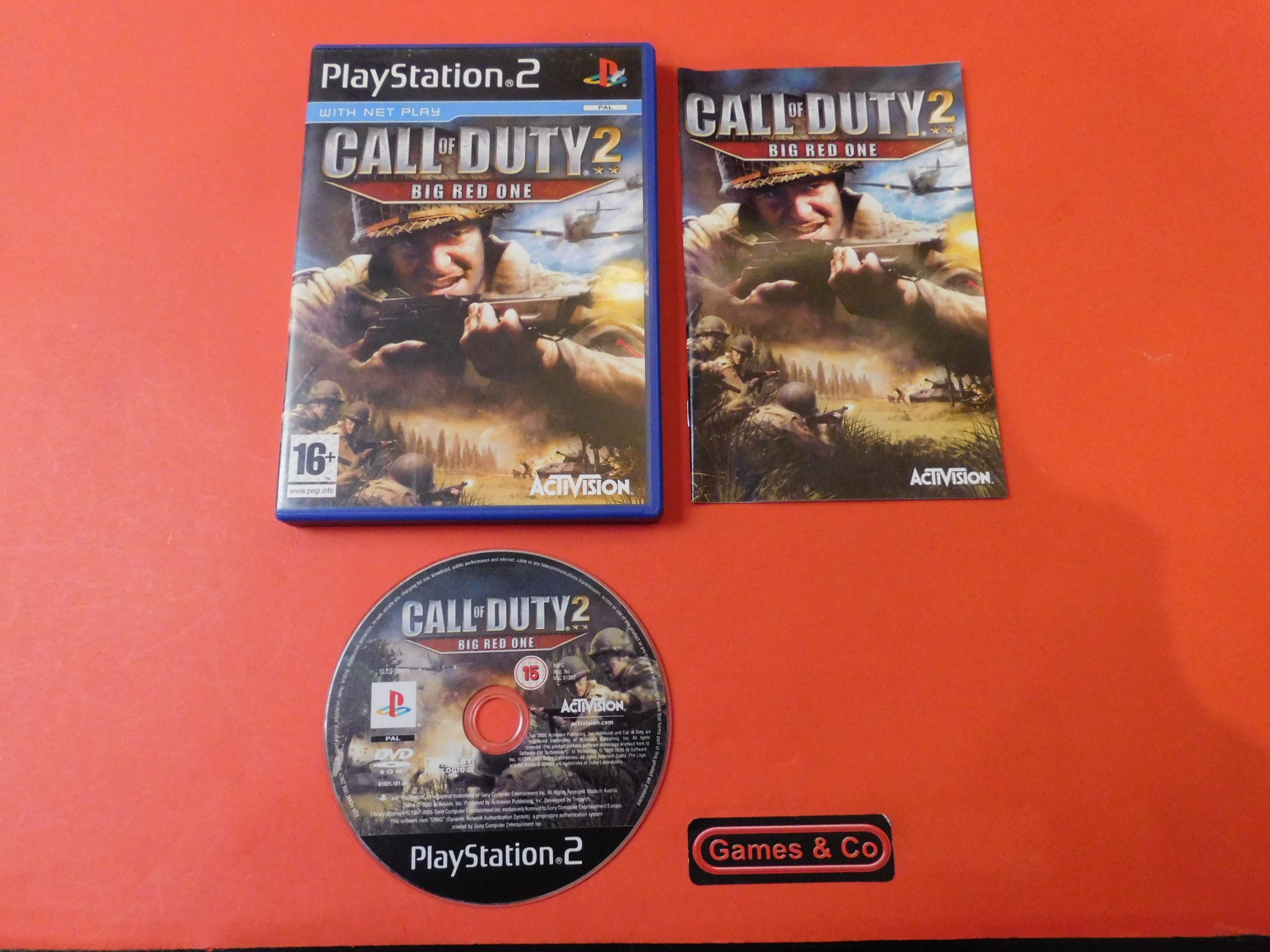 CALL OF DUTY 2 BIG RED ONE