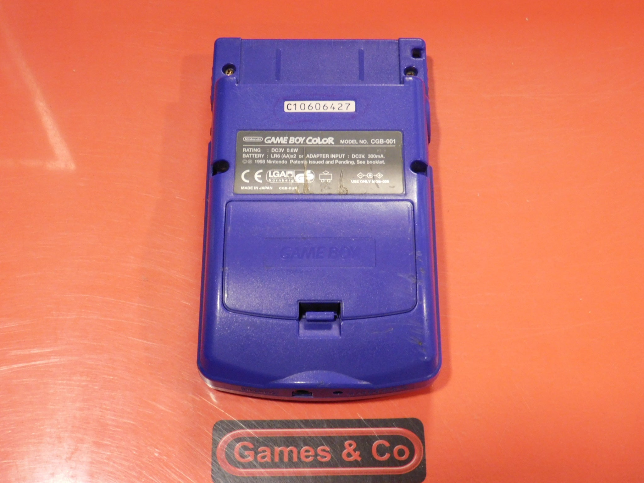 GAME BOY COLOR CONSOLE