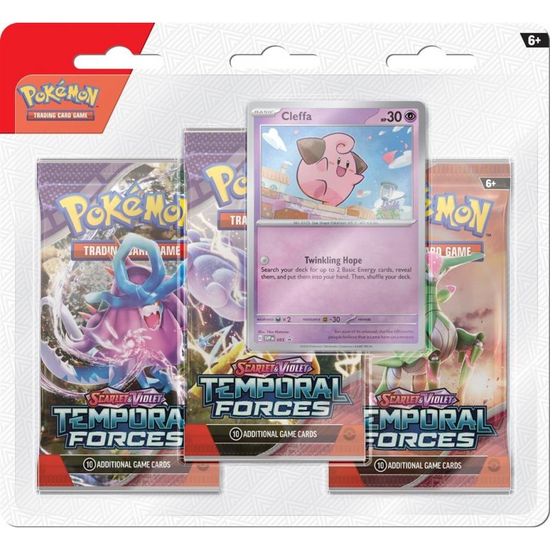 Pokémon TCG - Scarlet & Violet - Temporal Forces 3 Booster Blister Pack