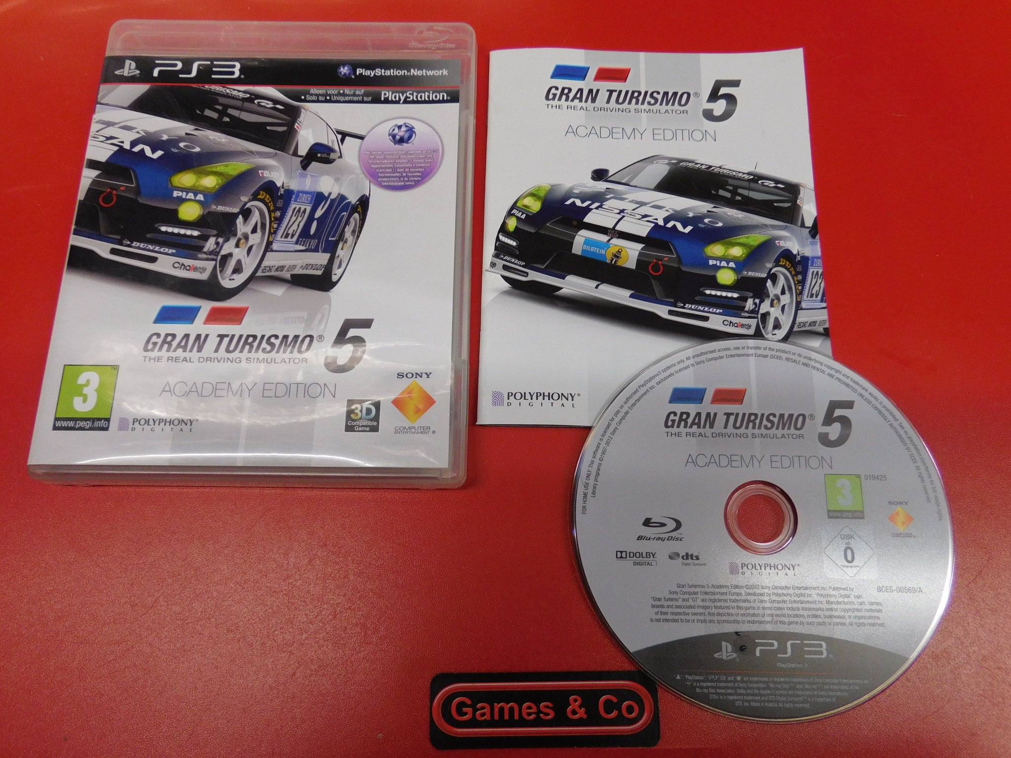 GRAN TURISMO 5 ACADEMY EDITION