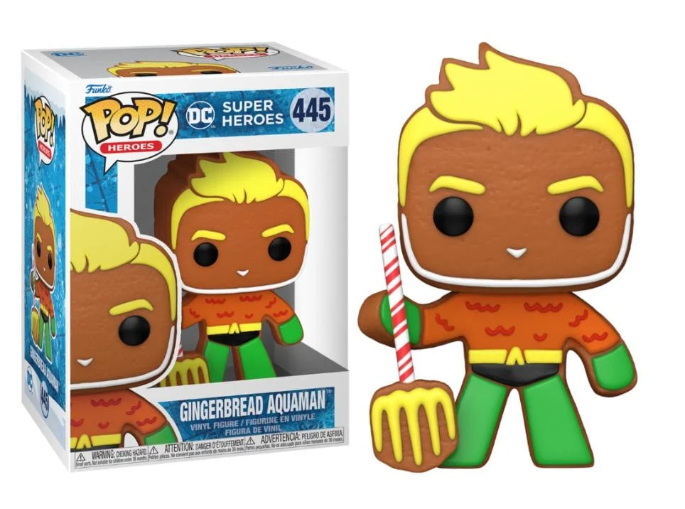 DC COMICS HOLIDAY - POP N° 445 - GINGERBREAD AQUAMAN