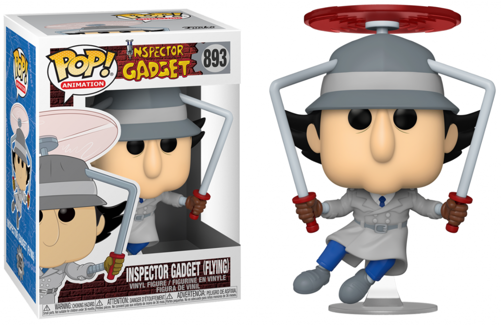 INSPECTOR GADGET - BOBBLE HEAD POP N° 893 - INSPECTOR GADGET FLYING